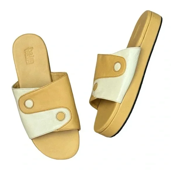 Balm Wears • Date Shake Yin Yang Slides • Women’s 8 • Platform • With Bag - Picture 3 of 6